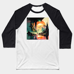 alien planet Baseball T-Shirt